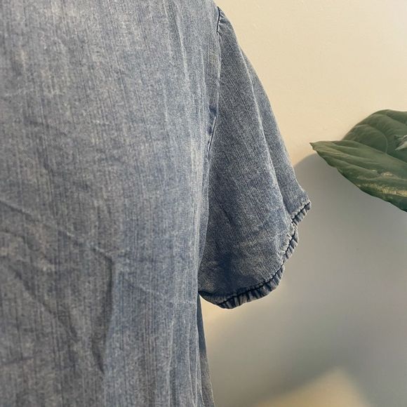 Vintage | Light Wash Denim Shift Dress - Picture 2 of 6